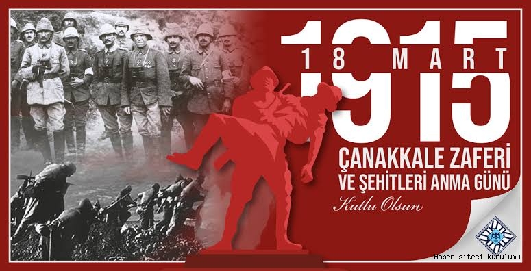 Genel Başkan Mustafa Akbaba " Atalarımız 18 Mart 1915 ' ÇANAKKALE GEÇİLMEZ'' Dedi. 